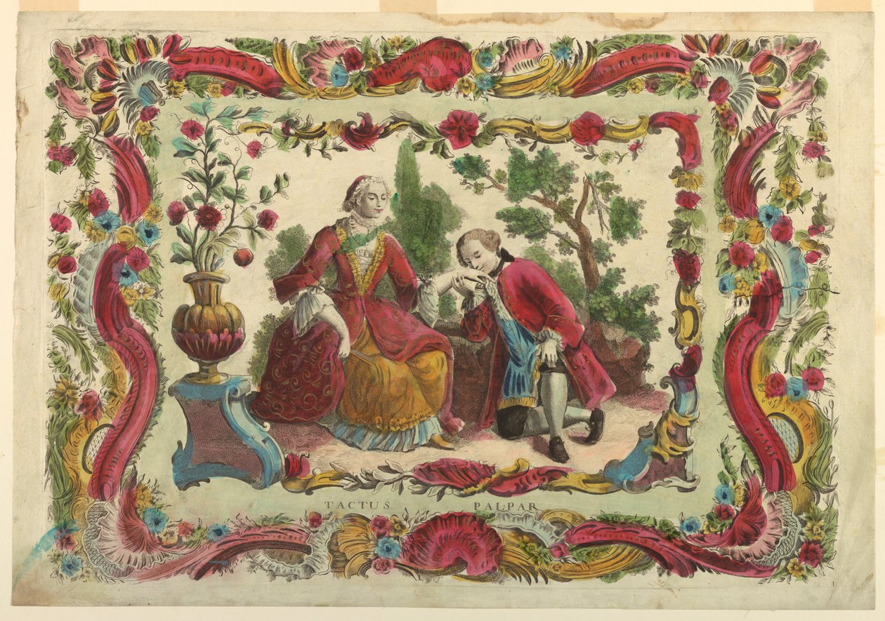 Berøring, fra "Sanser" af Unknown artist
