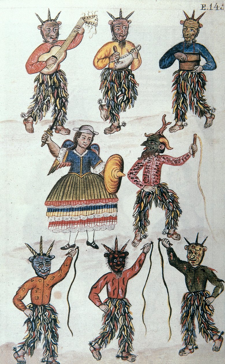 Bogen "Trujillo del Peru" eller "Codex Martinez Companion", af Baltazar Martinez Companion og Bujanda, biskop af Trujillo (1782-1785) af Unknown artist