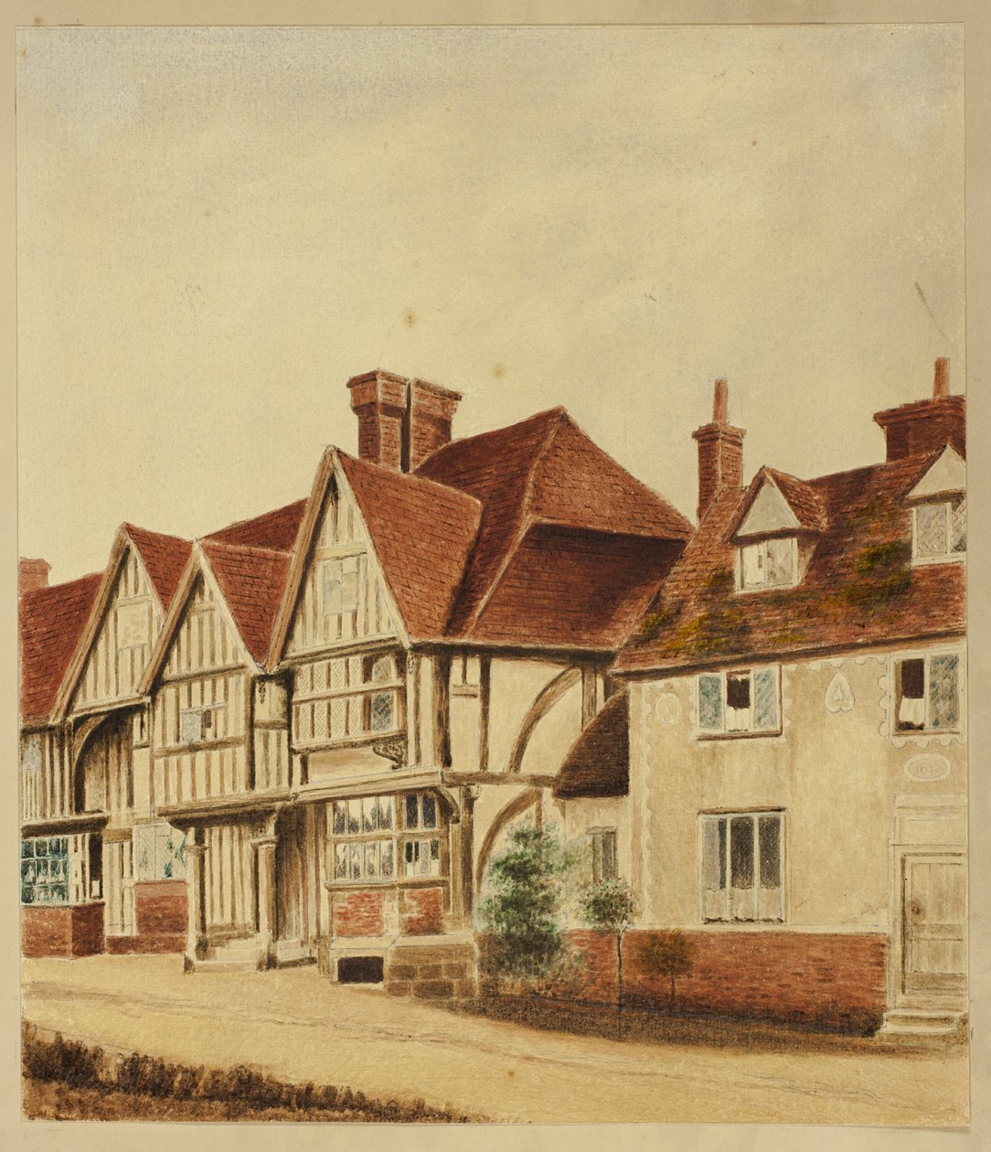 Tudor House Fronter af Unknown artist