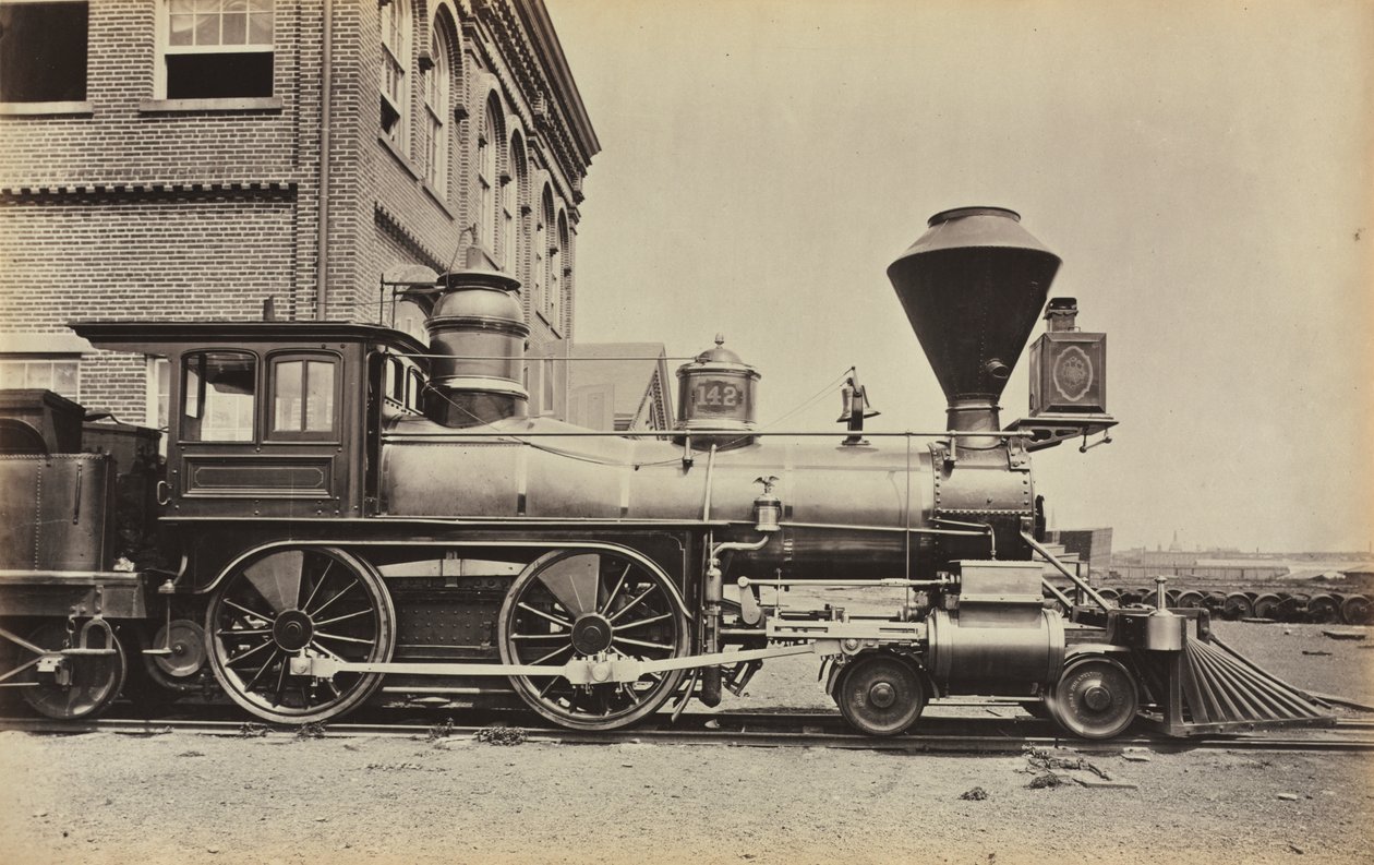 Uden titel (Pennsylvania Railroad Engine) af Unknown artist