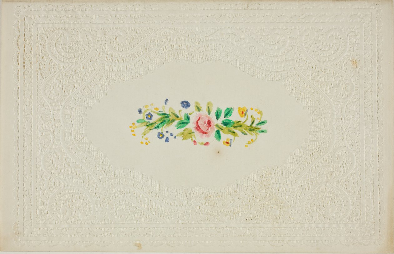 Valentin uden titel (blomster) af Unknown artist