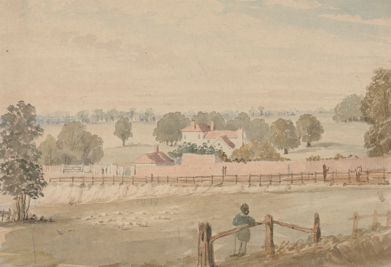 Øvre Clapton af Unknown artist