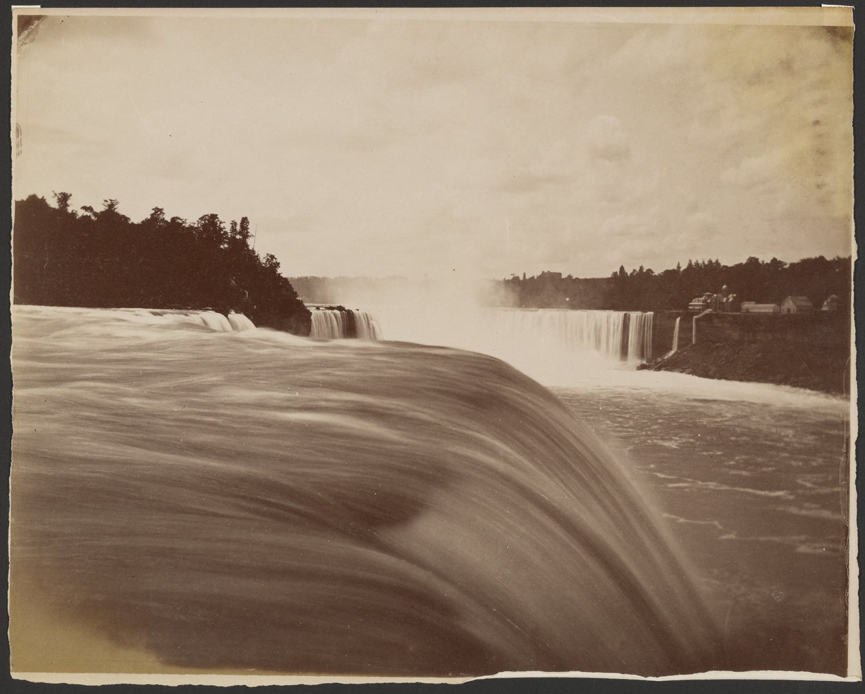 [Udsigt over Niagara Falls]. af Unknown artist