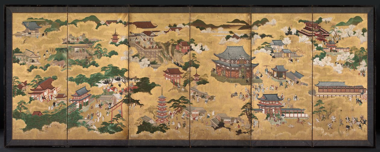 Udsigt over Kyoto af Unknown artist