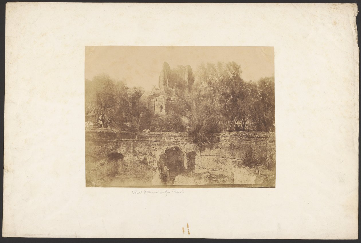 [Villa Adriana nær Tivoli]. af Unknown artist