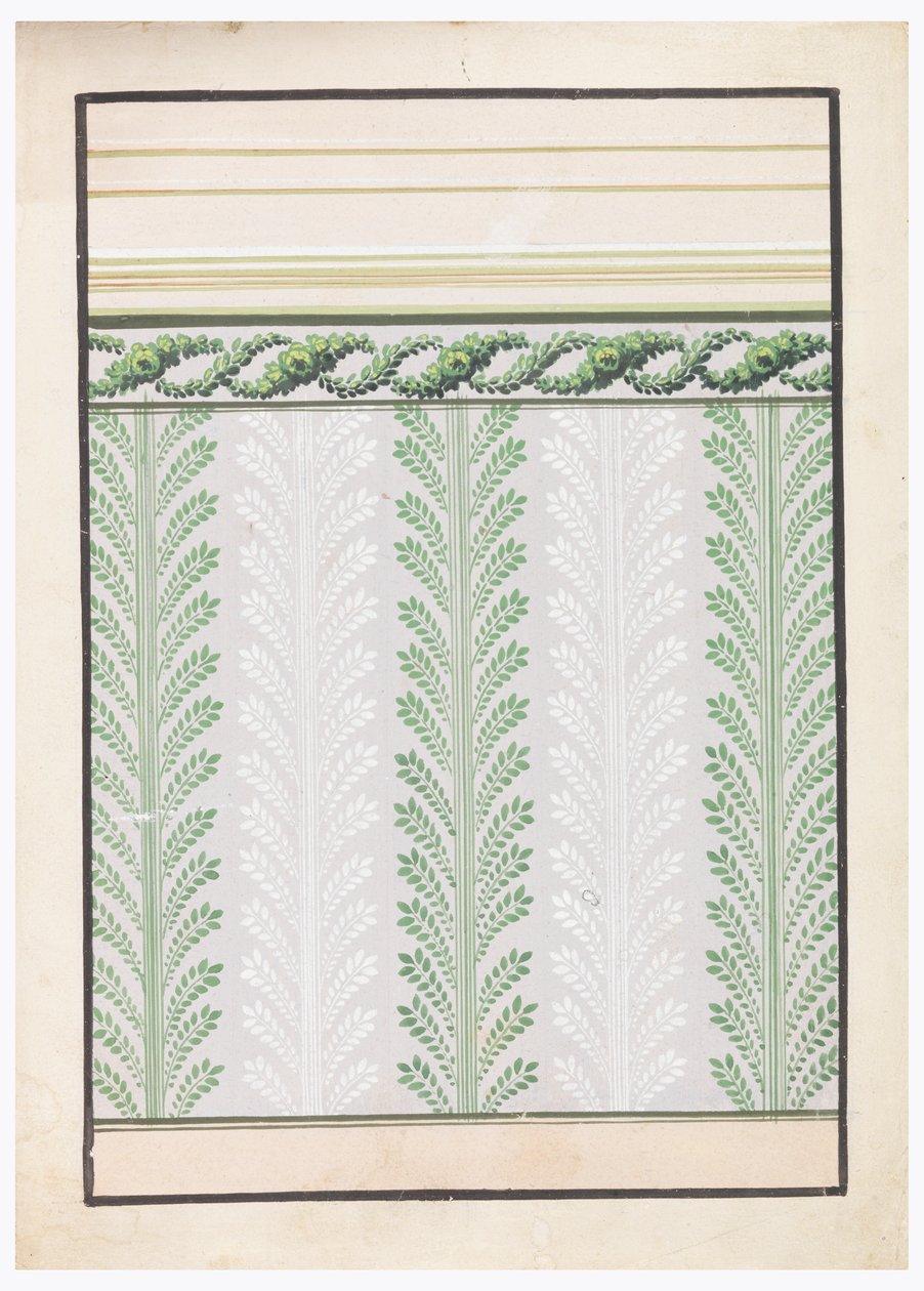 Tapet design af Unknown artist