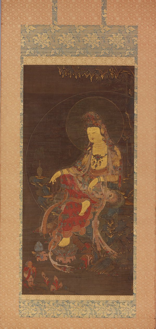 Vand-måne Avalokiteshvara (Suwol Gwaneum bosal) af Unknown artist
