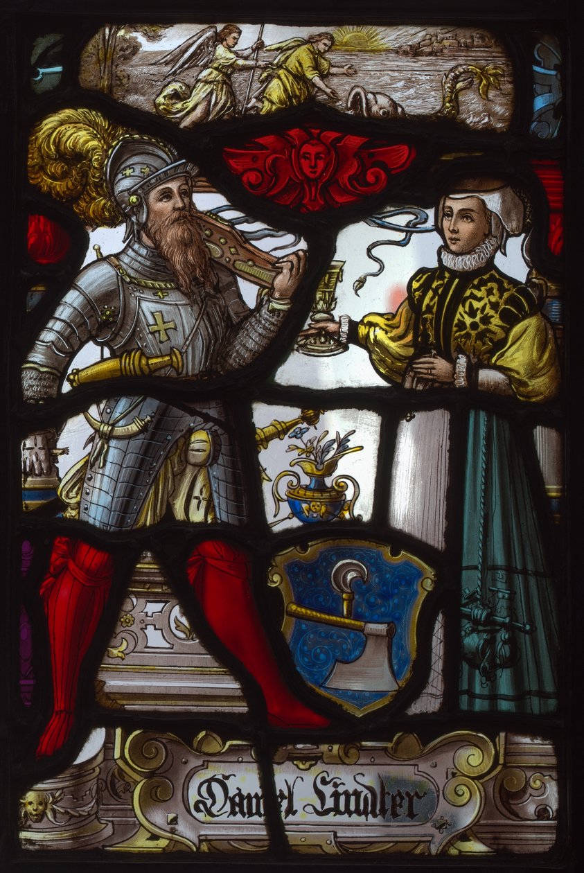 Velkomstpanel af David Lindler af Unknown artist