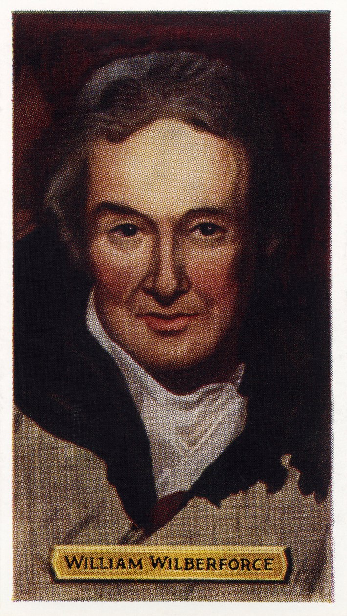 William Wilberforce - britisk politiker (print) af Unknown artist