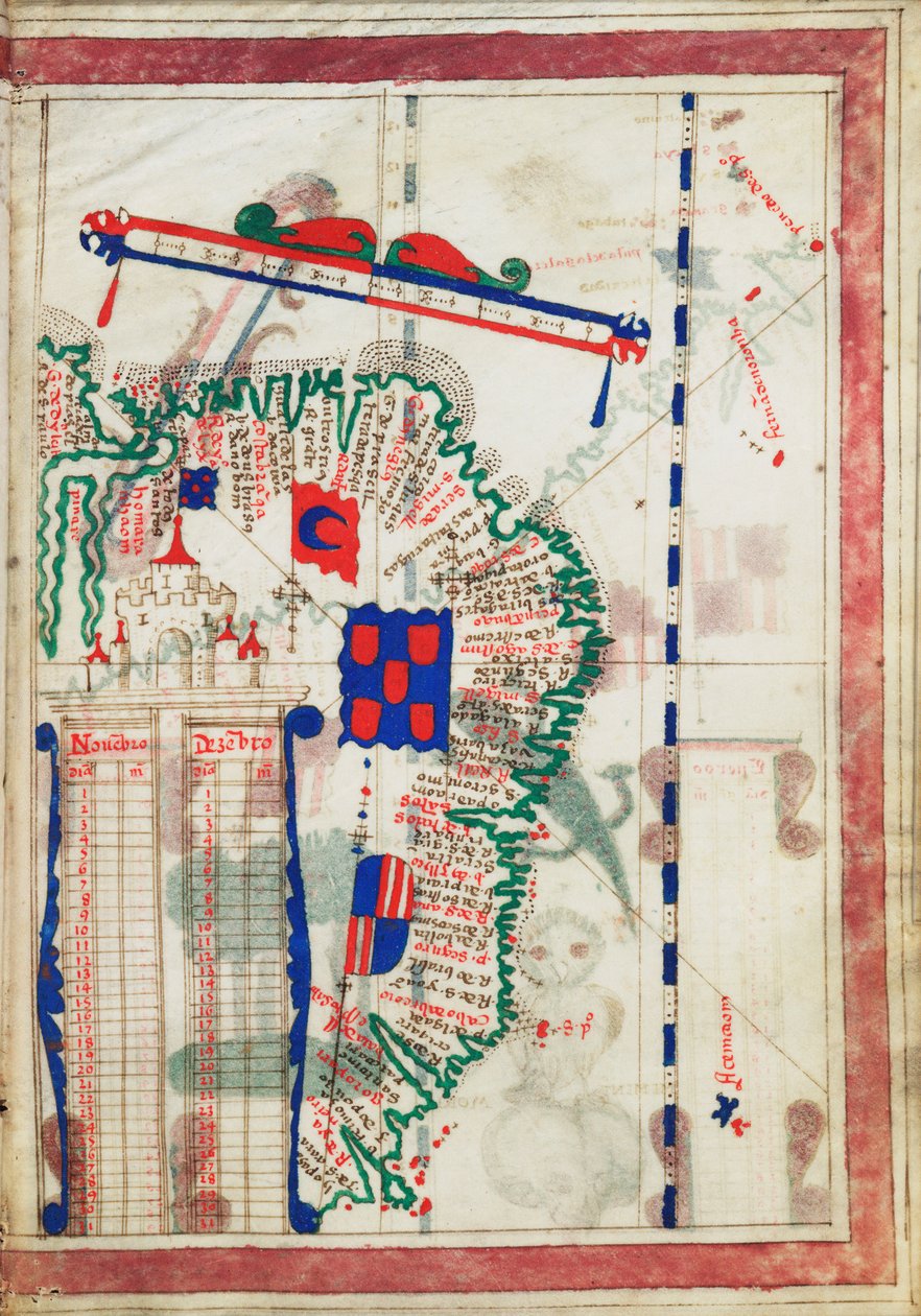 ca. 1550-60 (blæk på pergament) af Unknown artist