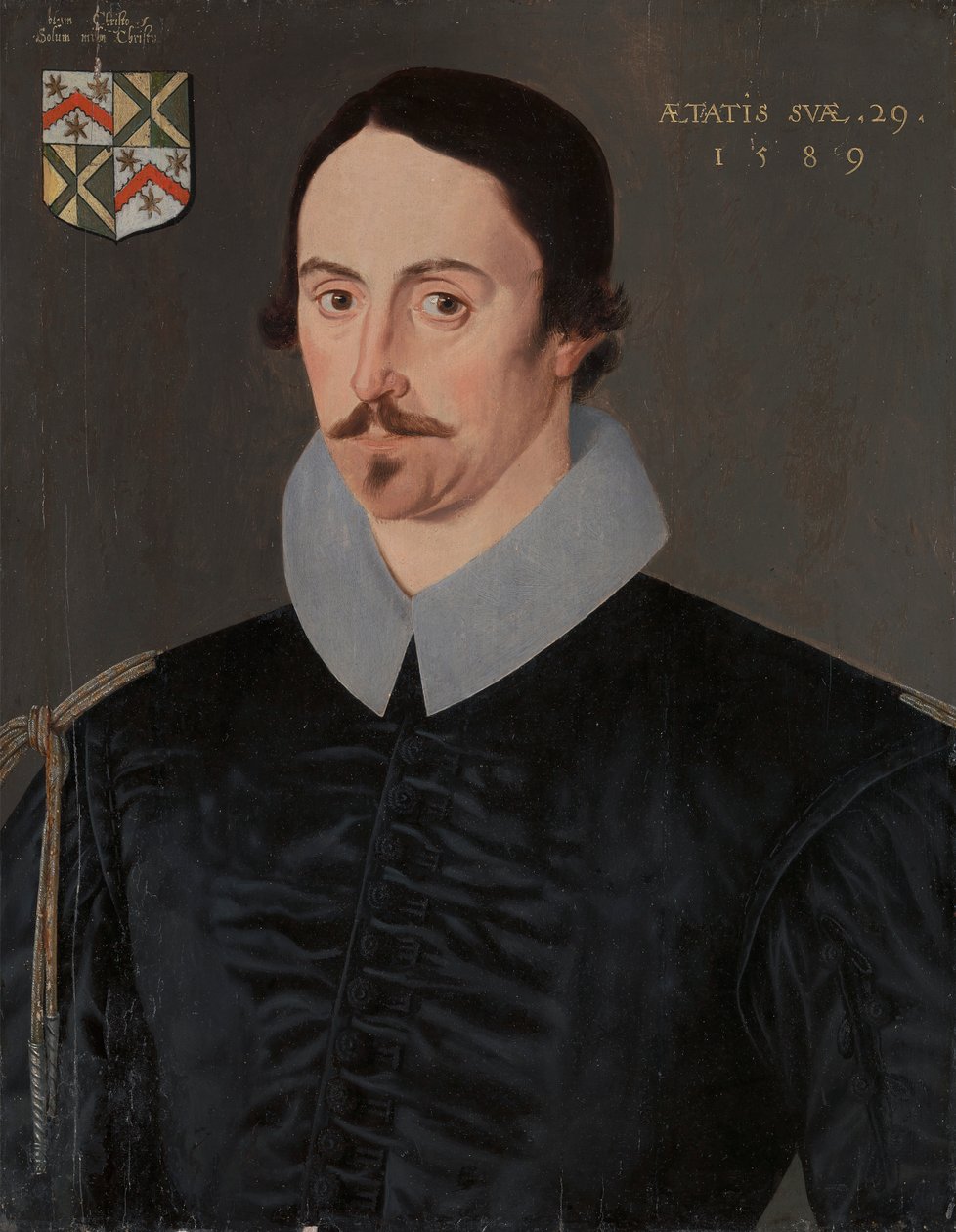 En ukendt mand, 29 år, muligvis af familien Kempe af Unknown artist, sixteenth century