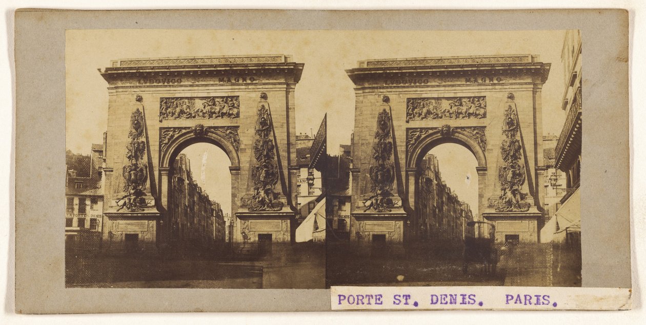[Porte St Denis] af Unknown artist/maker