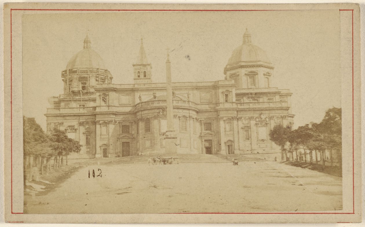 S. Maria Maggiore [set bagfra]. af Unknown artist/maker