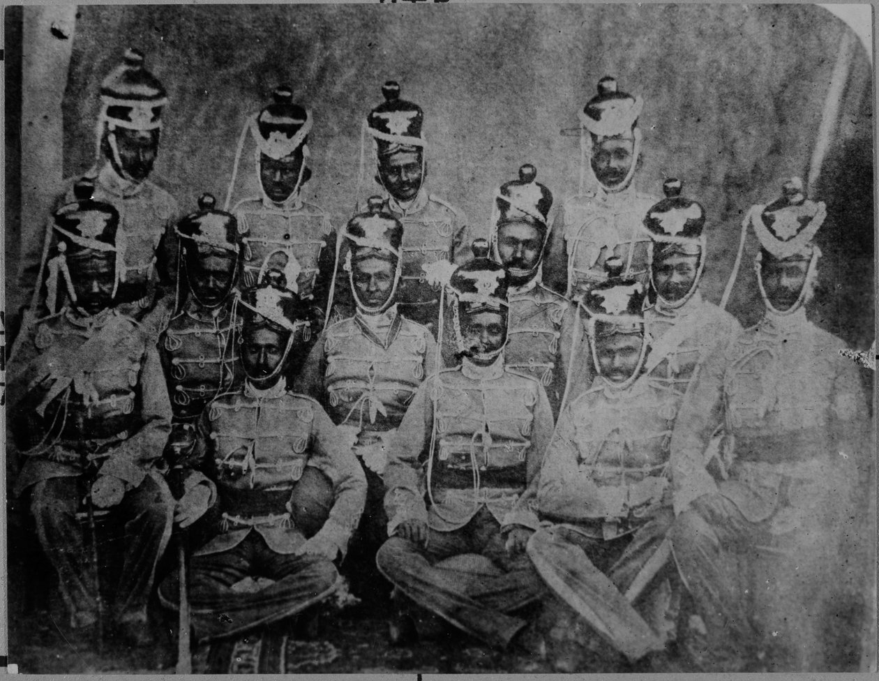 2. Madras Regiment Lette Kavaleri af Unknown photographer