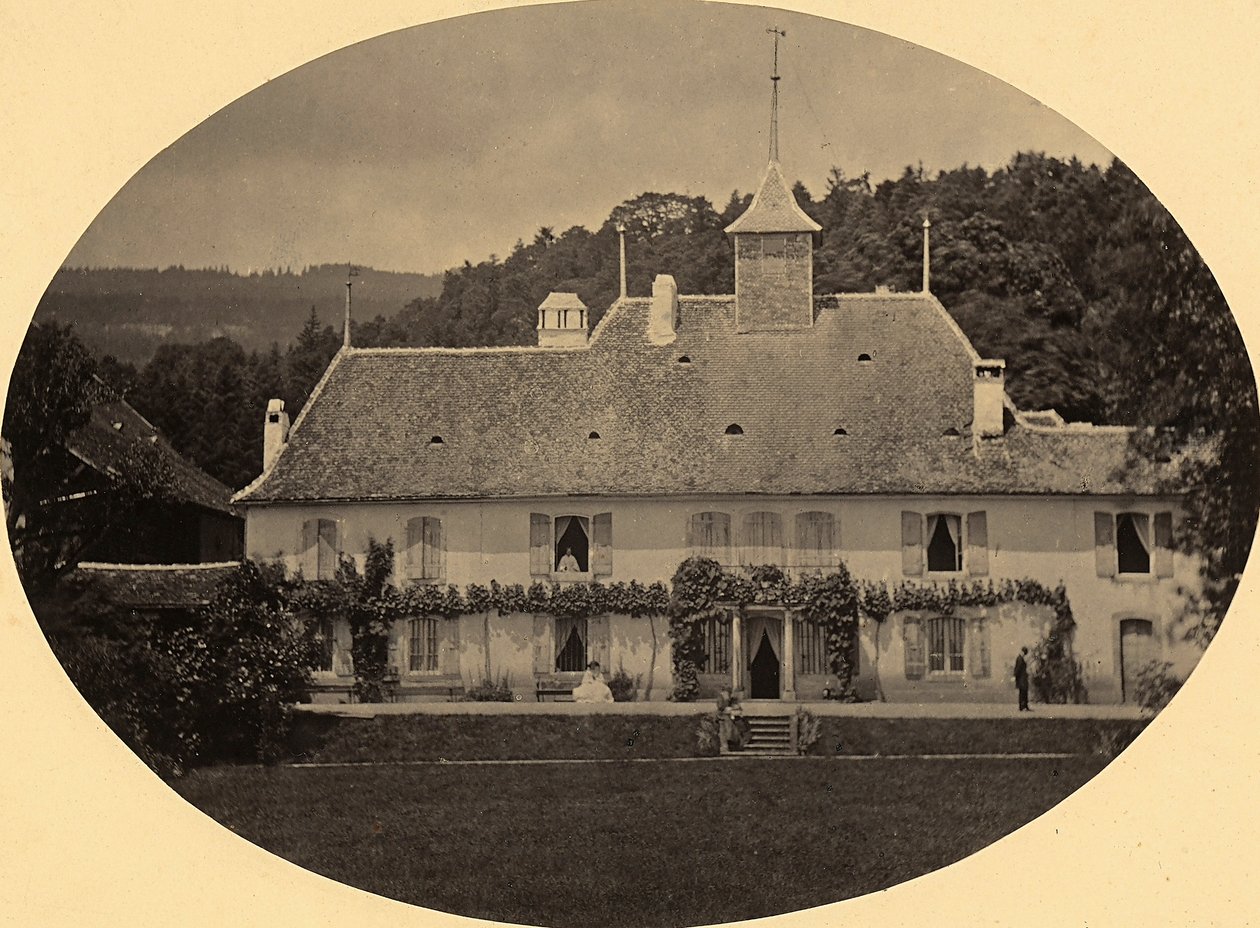 Et hus i Neuchatel, Schweiz af Unknown photographer