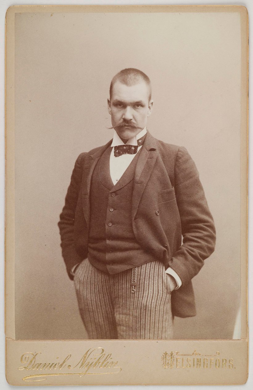 Akseli Gallen Kallela (1867-1931) - Akseli Gallen-Kallela - Anonym. Fotografi af Unknown photographer