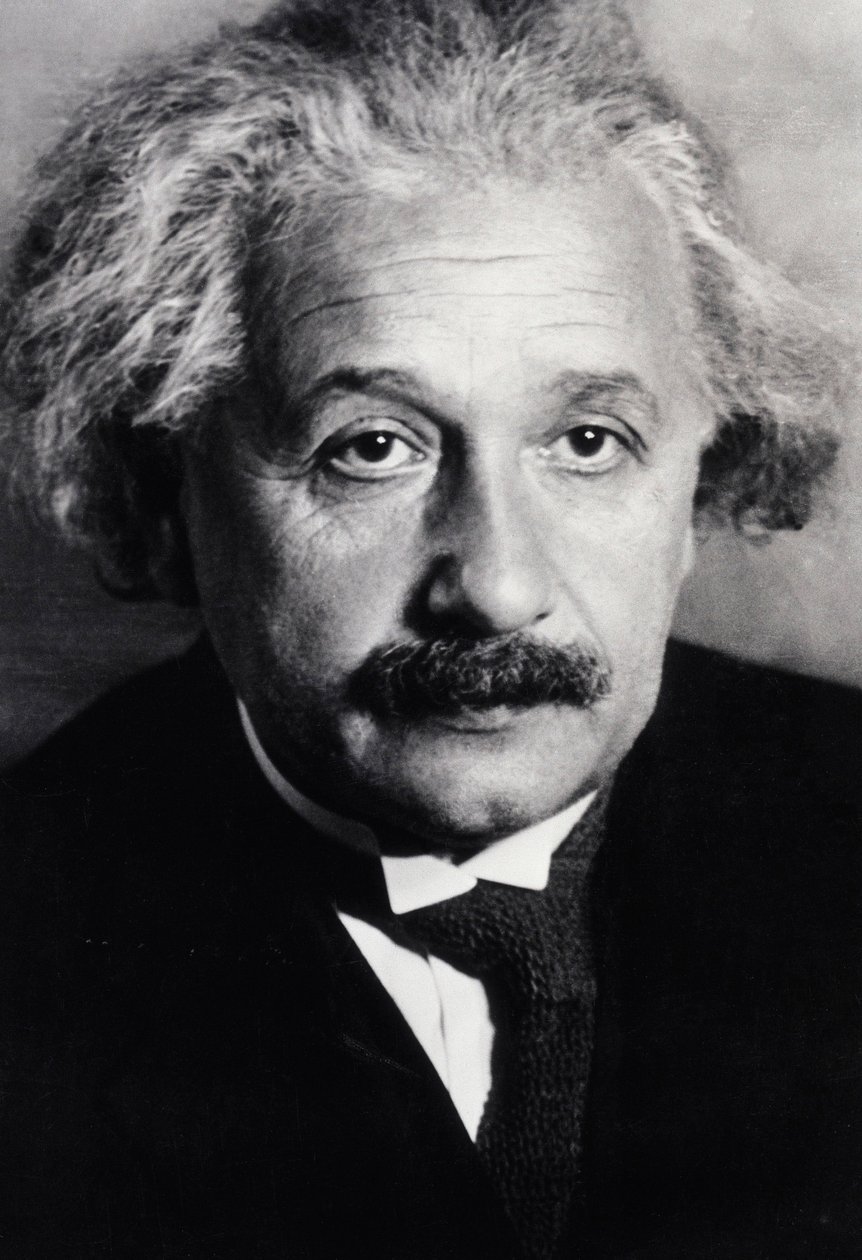 Albert Einstein (s/h foto) af Unknown photographer