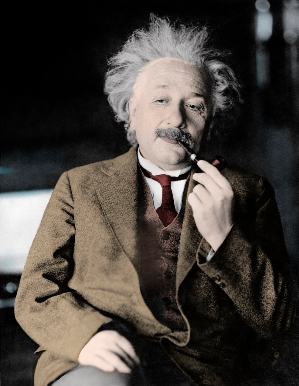 Albert Einstein af Unknown photographer
