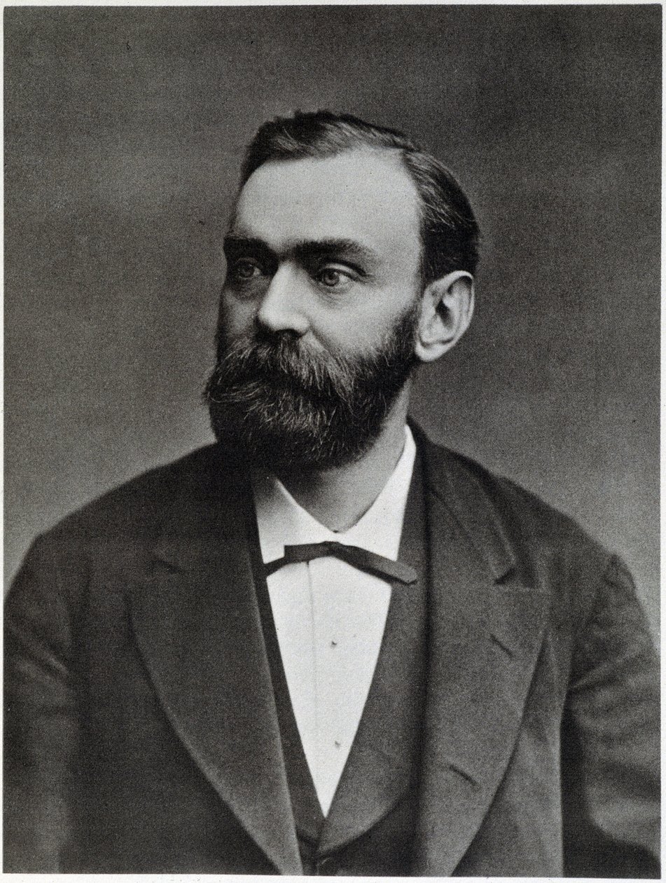 Alfred Nobel i en alder af 50 - fotografi af Unknown photographer