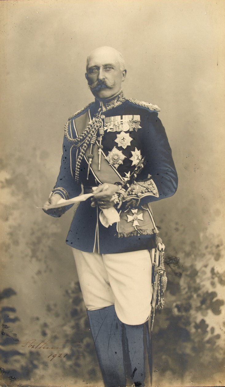 Arthur, Duke of Connaught, Field Marshal and Colonel-in-Chief, Royal Dublin Fusiliers, 1910 circadani af Unknown photographer