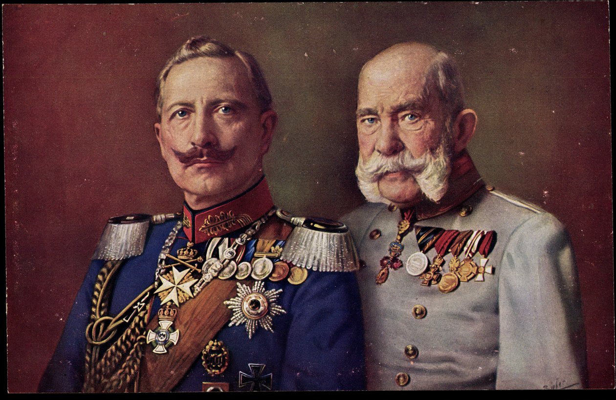 Kunstner Kaiser Wilhelm II, Kejser Franz Joseph I af Unknown photographer
