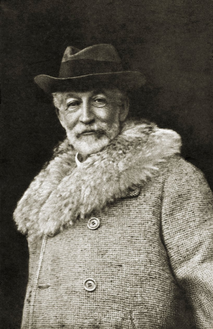 Baron Edmond de Rothschild (s/h-foto) af Unknown photographer