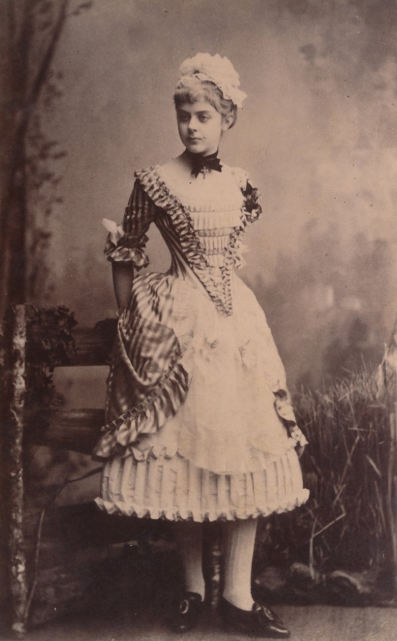 Baronesse Marie Alexandrine "Mary" von Vetsera (19. marts 1871 - 30. januar 1889) (foto) af Unknown photographer