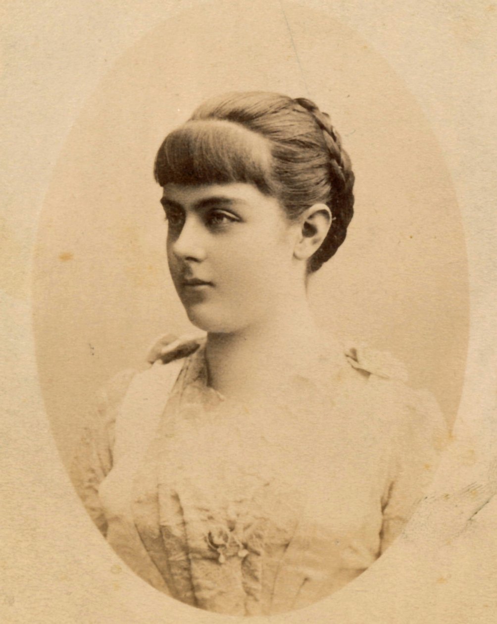 Baronesse Marie Alexandrine "Mary" von Vetsera (19. marts 1871 - 30. januar 1889) (foto) af Unknown photographer