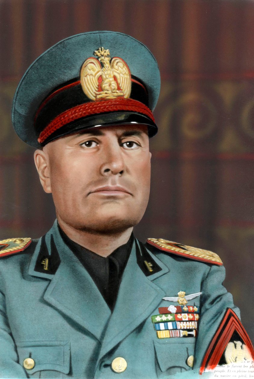 Benito Mussolini, i 1940 (foto) af Unknown photographer