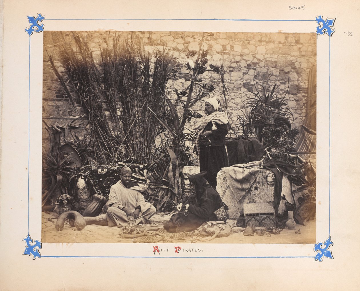 Morgenmad hos betjentene? mess, 86. regiment, Gibraltar, 1866 ca af Unknown