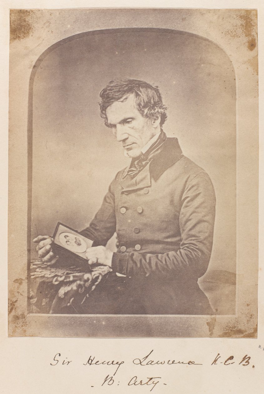 Brigadegeneral Sir Henry Montgomery Lawrence KCB af Unknown photographer