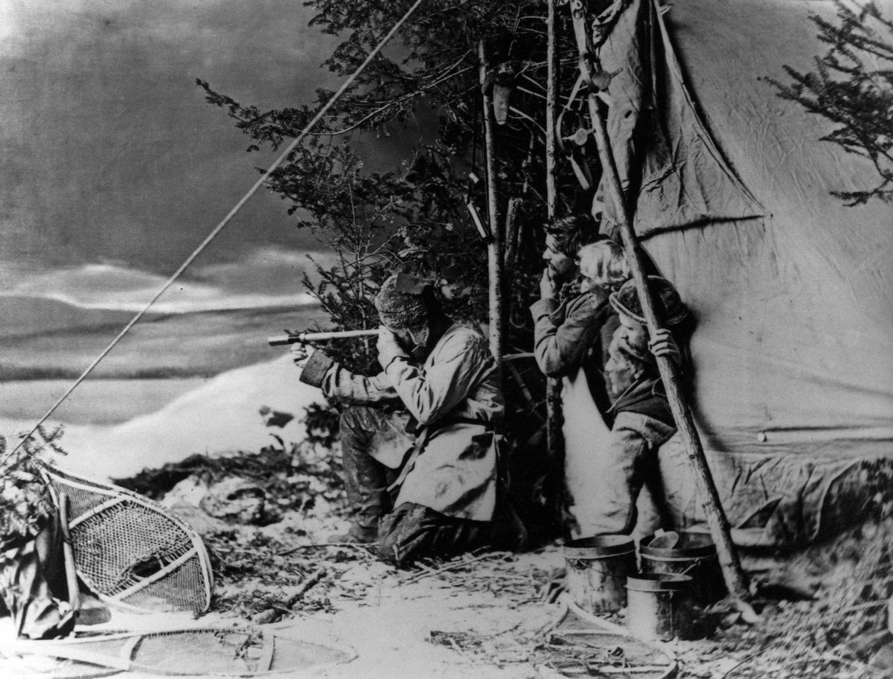 Canada: The Life of the Trapper - BN Montréal. af Unknown photographer