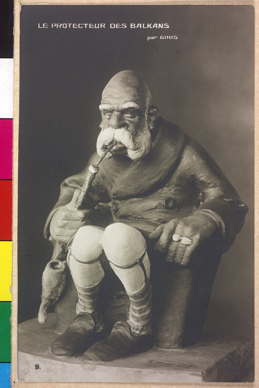 Karikatur af Franz Joseph I af Unknown photographer