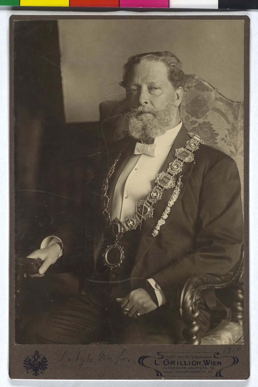 Charles Lueger af Unknown photographer