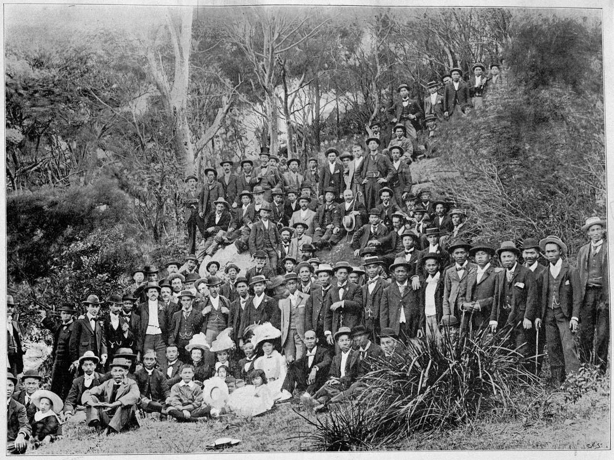 Kinesisk sammenkomst i Australien af Unknown photographer