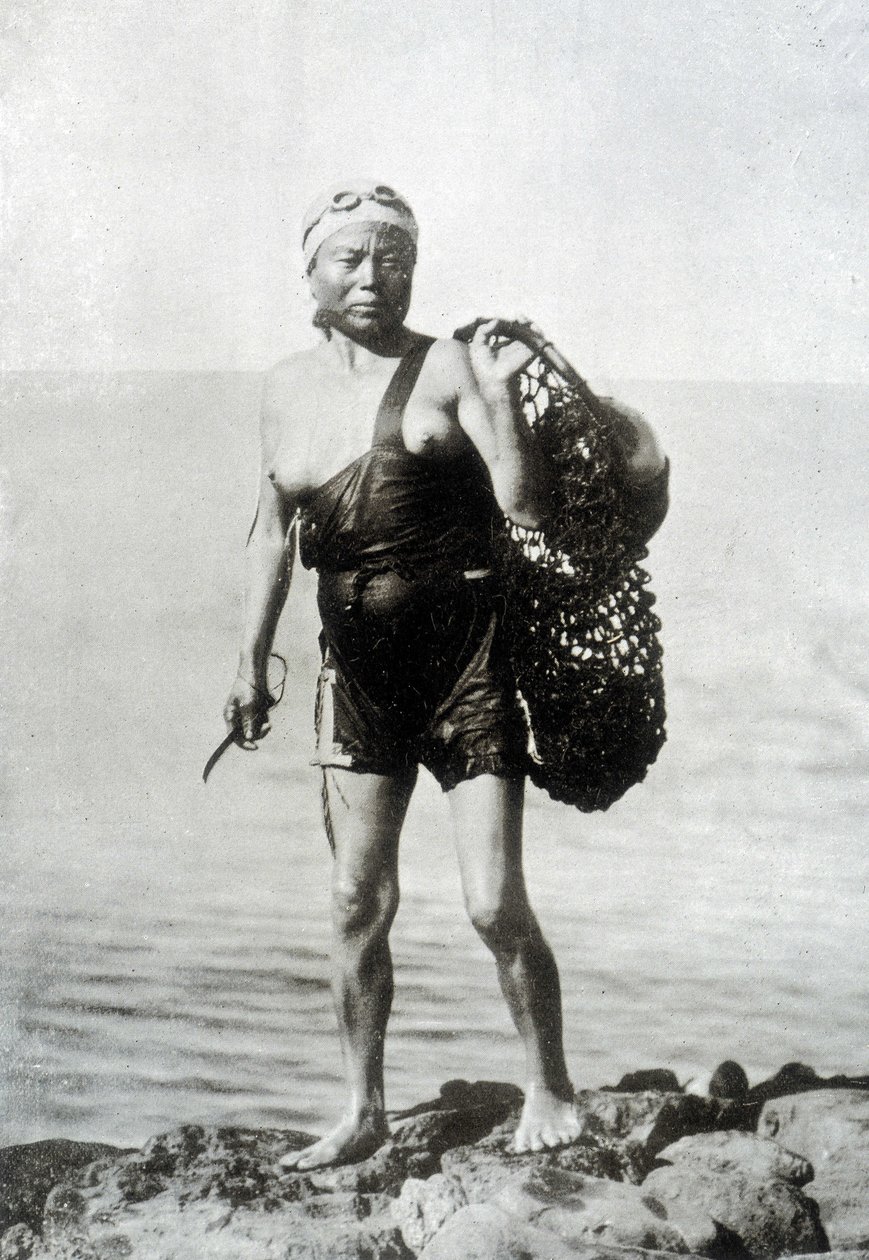 Coreenne fiskeri i det 19. århundrede. af Unknown photographer