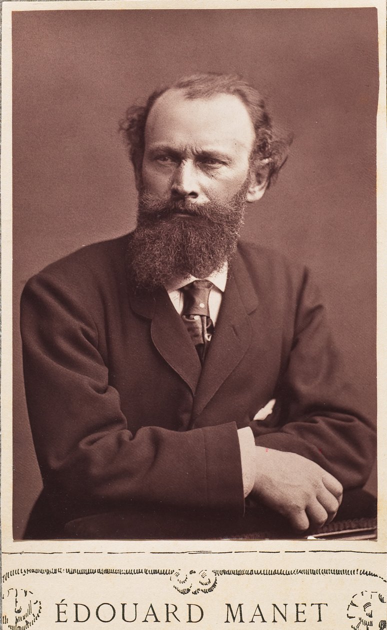 Edouard Manet (woodbury type) af Unknown photographer