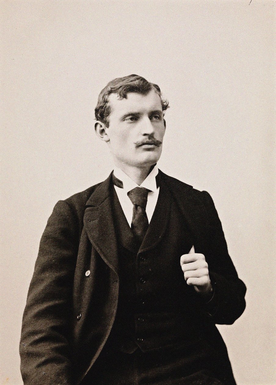Edvard Munch par Anonym, ca. 1889 - Fotografi - Norges Nationalbibliotek, Oslo af Unknown photographer