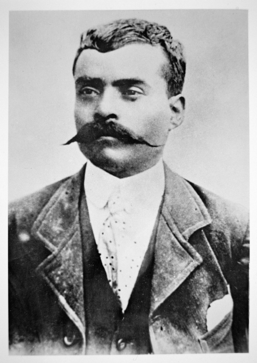 Emiliano Zapata (s/h-foto) af Unknown photographer