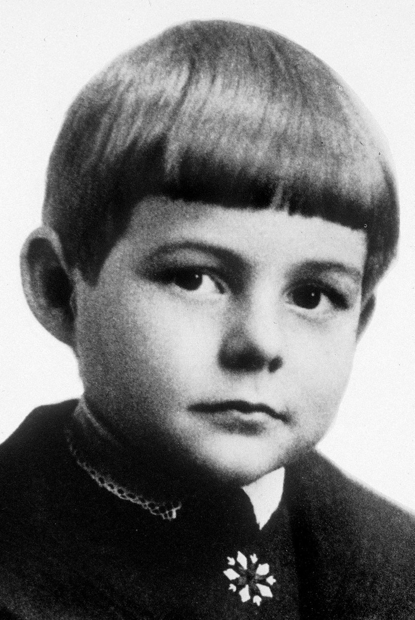 Ernest Hemingway som barn, Oak Park, USA af Unknown photographer
