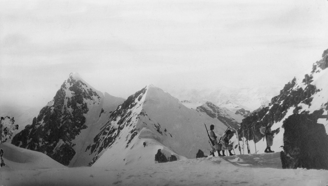 Europa, Italien, Trentino Alto Adige, Bolzano, i alpehytten Hochforch af Unknown photographer