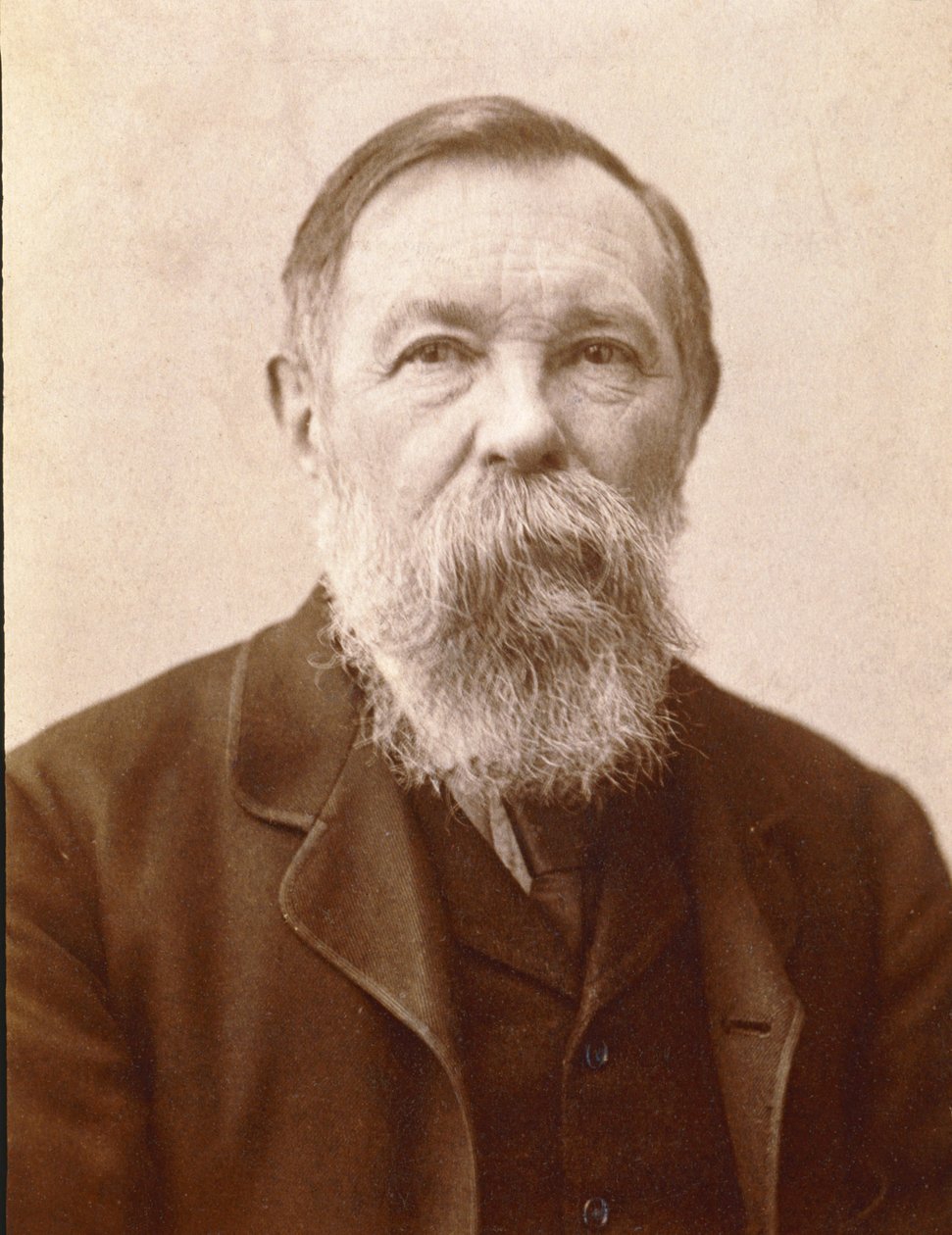 Friedrich Engels var en (foto) af Unknown photographer
