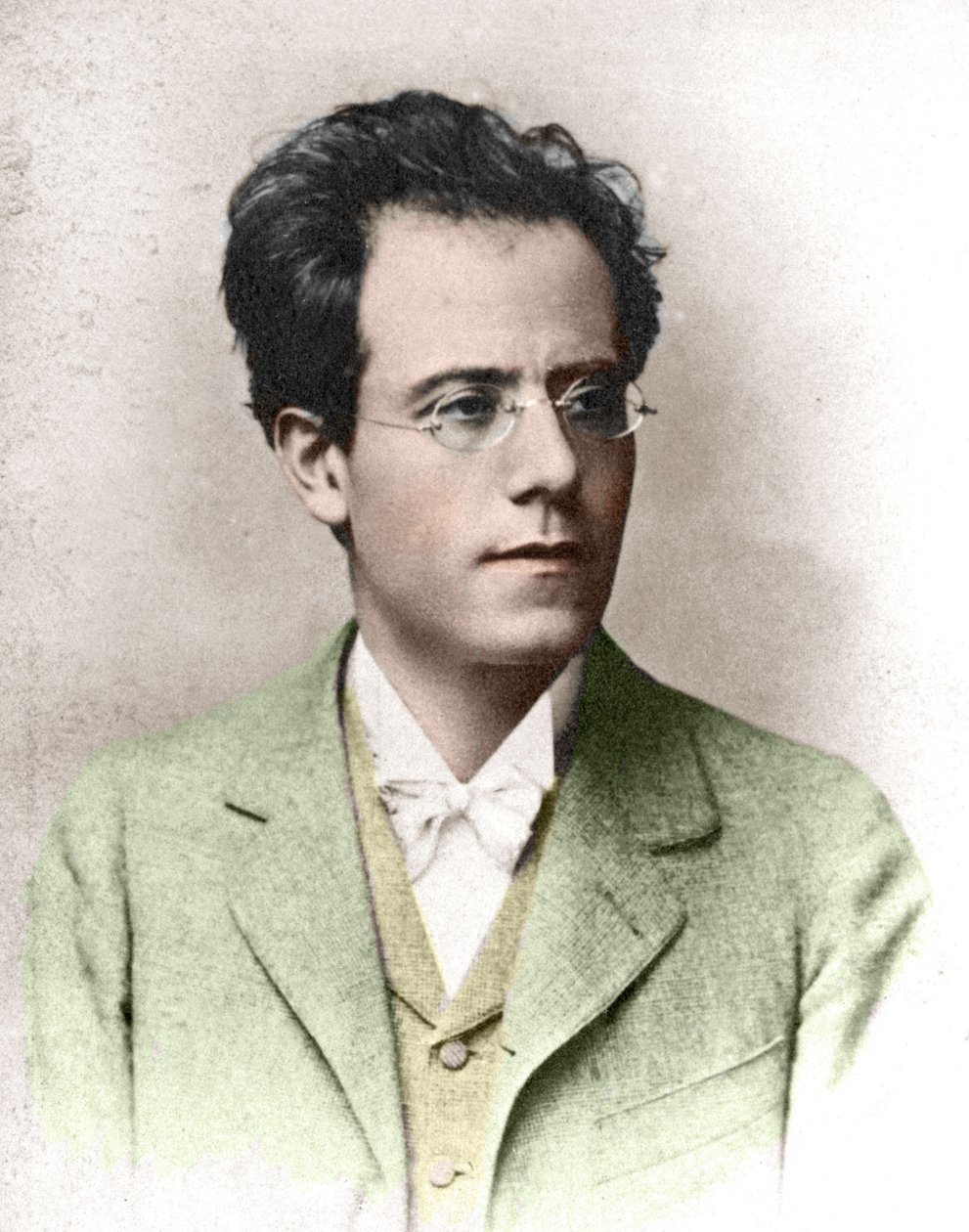 Gustav Mahler (1860 - 1911). af Unknown photographer