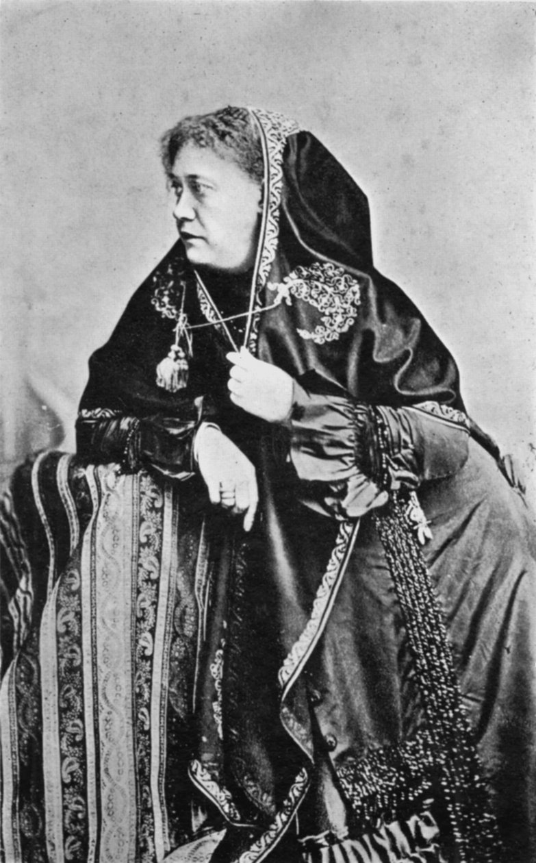 Helena Petrovna Blavatsky (foto) af Unknown photographer
