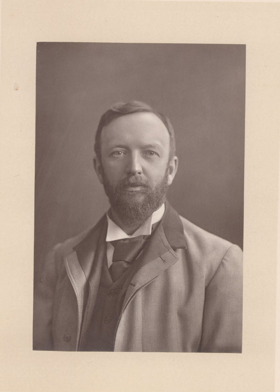Henry Arthur Jones (1851-1929) engelsk dramatiker (s/h-foto) af Unknown photographer