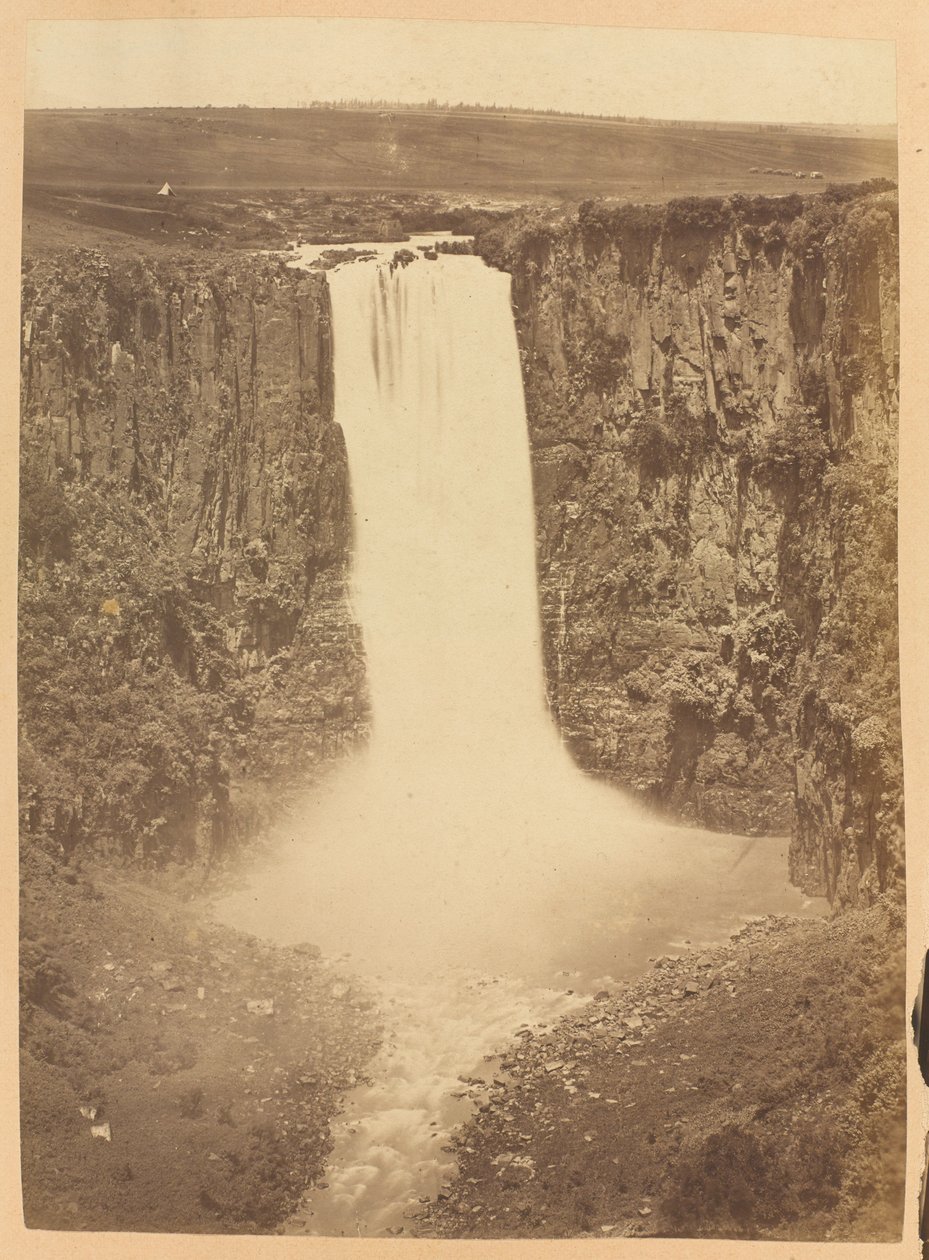Howick Falls, Umgeni-floden, Natal-provinsen, Sydafrika, 1882 ca af Unknown