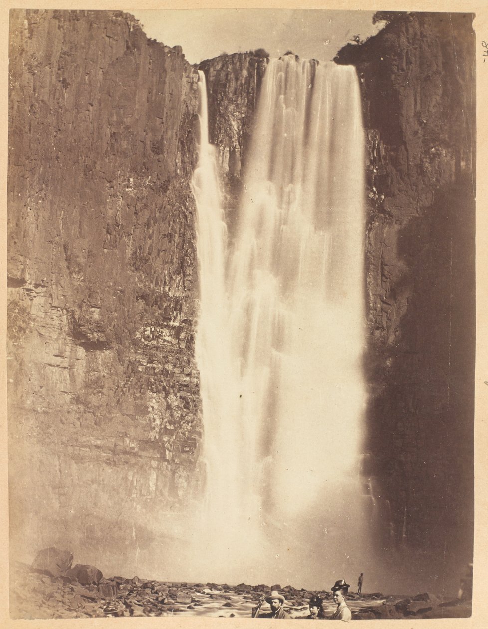 Howick Falls, Umgeni-floden, Natal-provinsen, Sydafrika, 1882 ca af Unknown