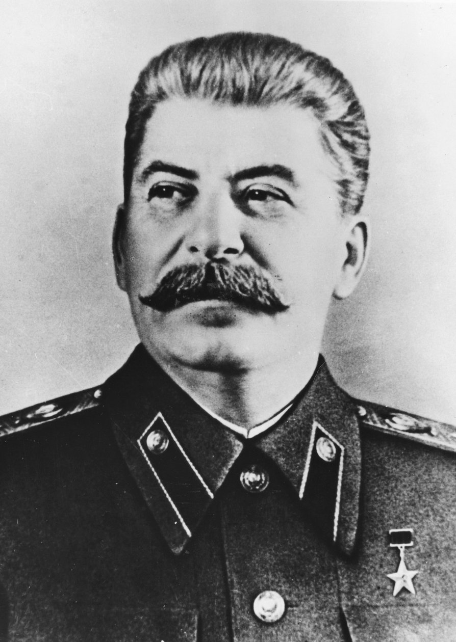 Josef Stalin (s/h-foto) af Unknown photographer