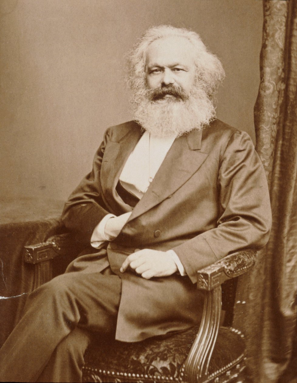 Karl Marx (fotografi) af Unknown photographer