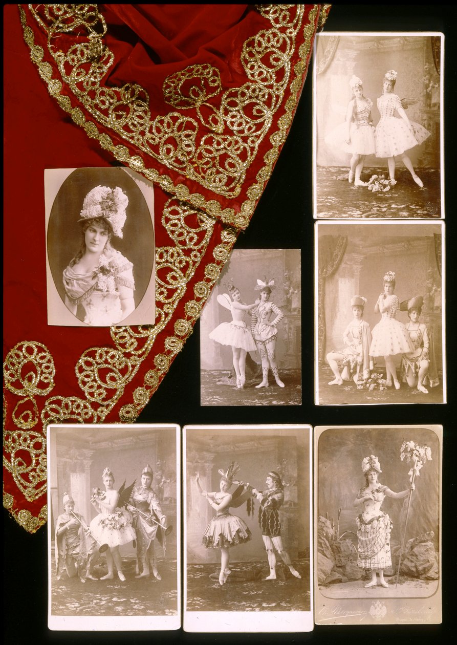 La Belle au bois dormant - Billeder af verdenspremieren på balletten The Sleeping Beauty af Peter Ilich Tchaikovsky af Unknown photographer